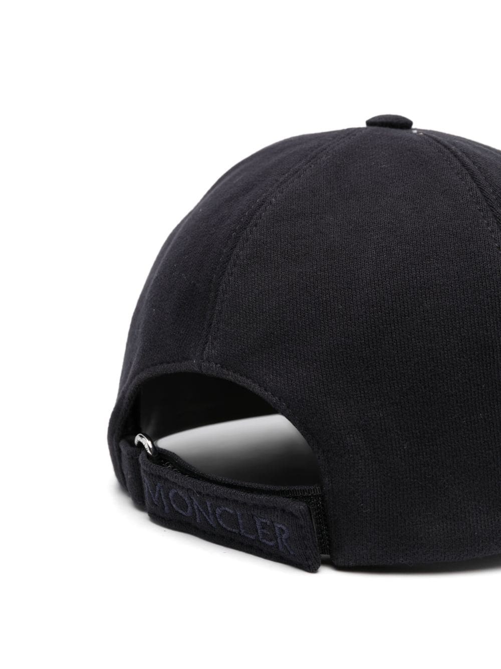 logo-patch cotton cap - 2