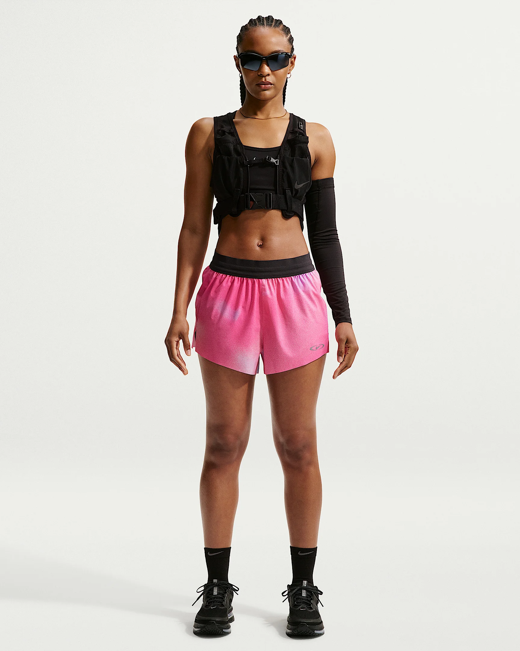 Nike Swift Women's Dri-FIT Mid-Rise 2.5" Brief-Lined Running Shorts - 1
