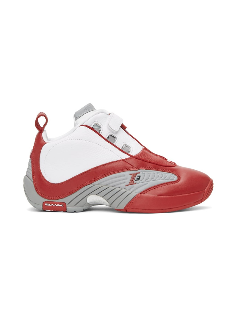 Red & White Answer IV Sneakers - 1