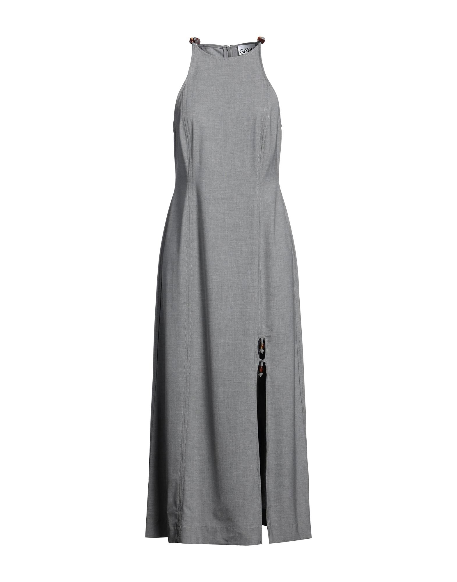 Grey Women's Long Dress - 1