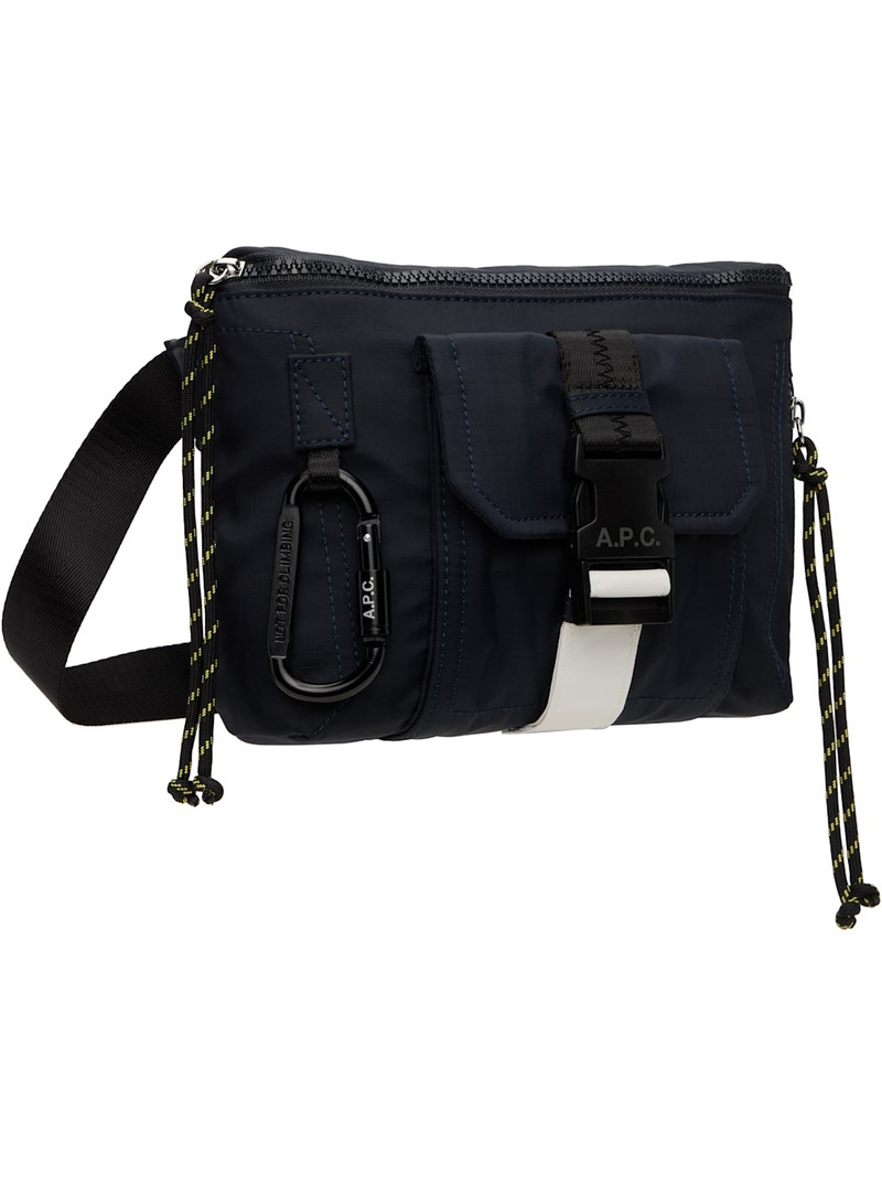 A.P.C. Navy Trek Belt Bag outlook