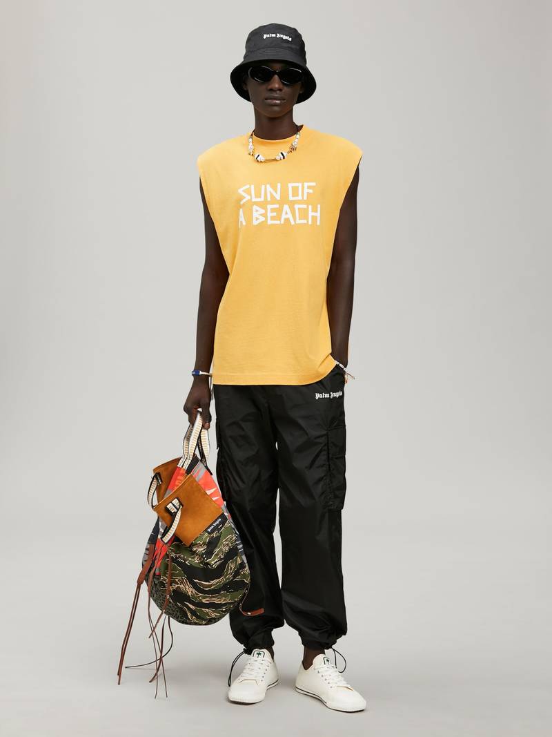 Palm Angels CARGO TRACK PANTS outlook