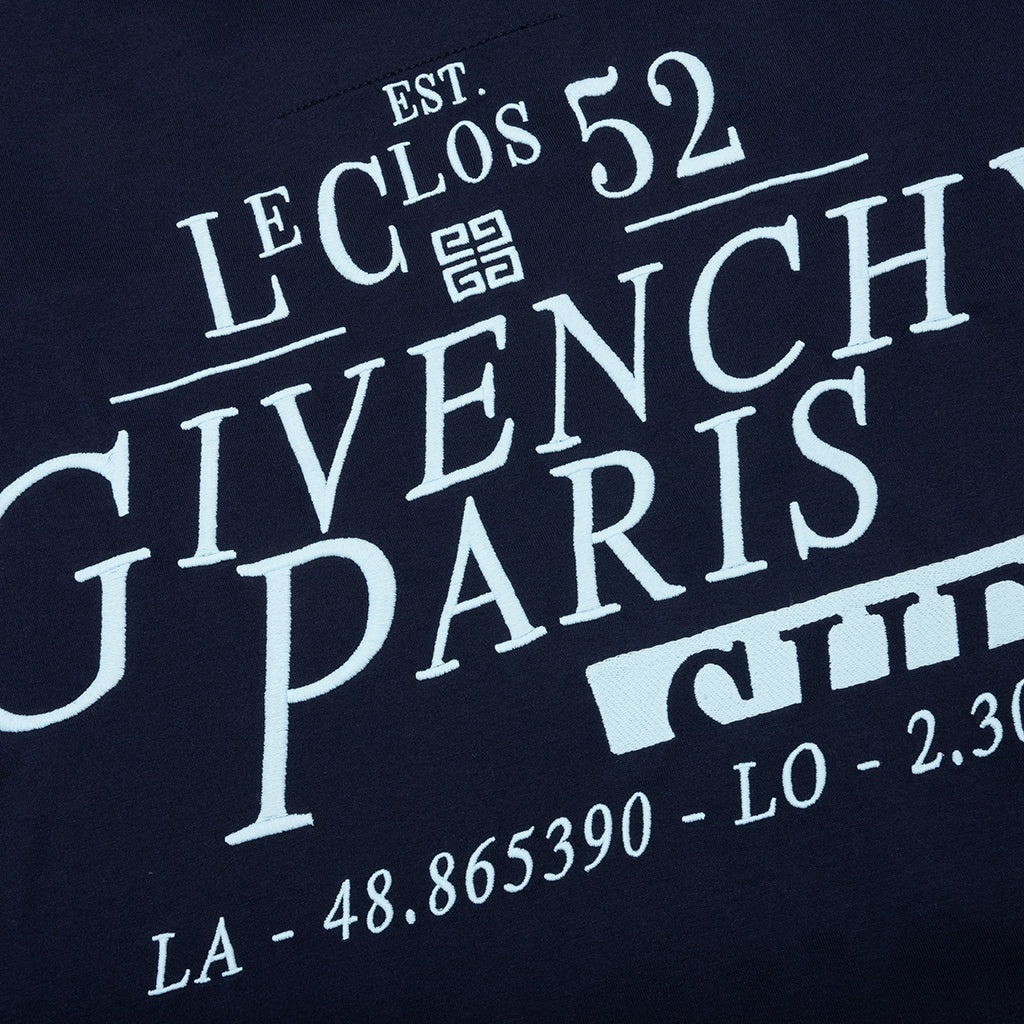 LECLOS 52 BOXY T-SHIRT - NAVY - 4