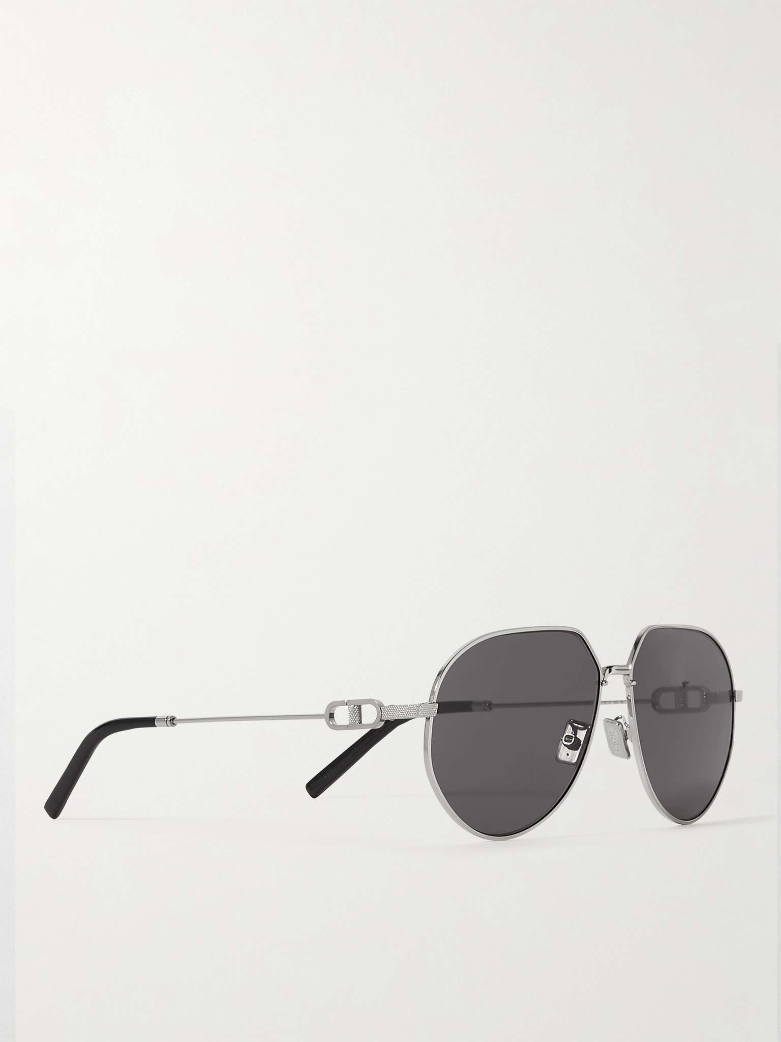 CD Link A1U Round-Frame Silver-Tone Sunglasses - 3