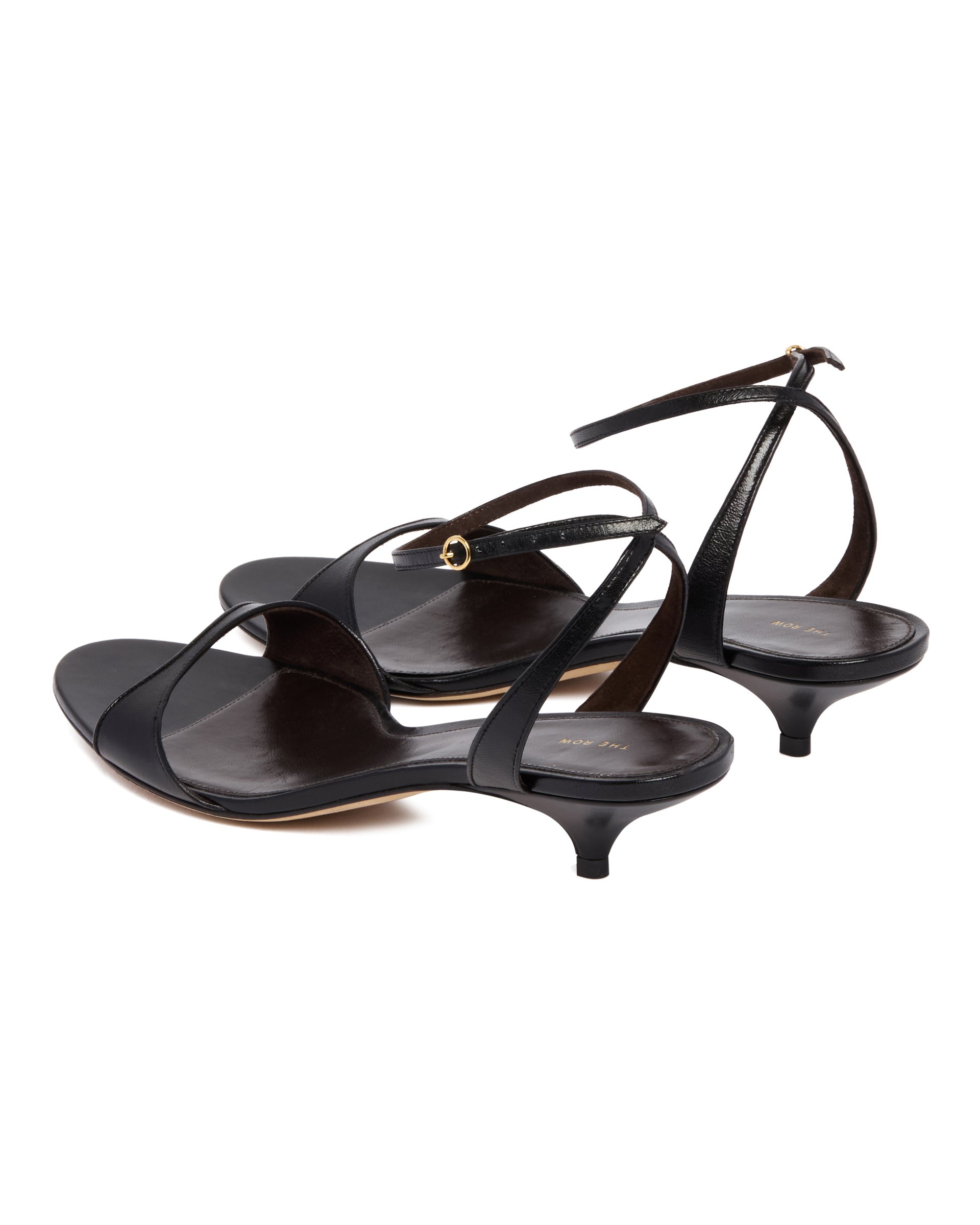 Black Vika Sandals - 5