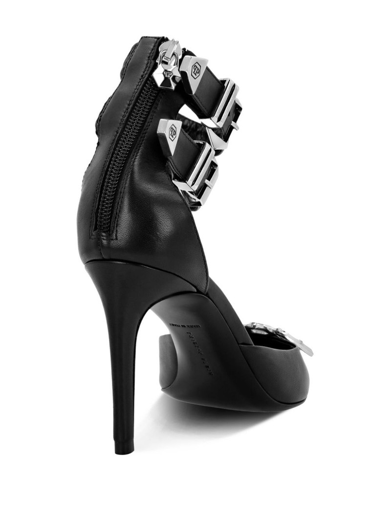 Gothic mid-heel pumps 3