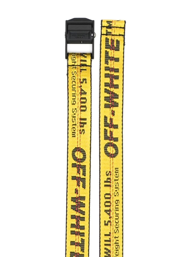 Off-White logo-embroidered tape belt outlook