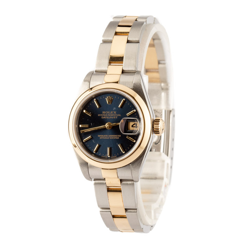 Ladies Rolex Datejust 79163 Stainless Steel & 18k Yellow Gold - 3