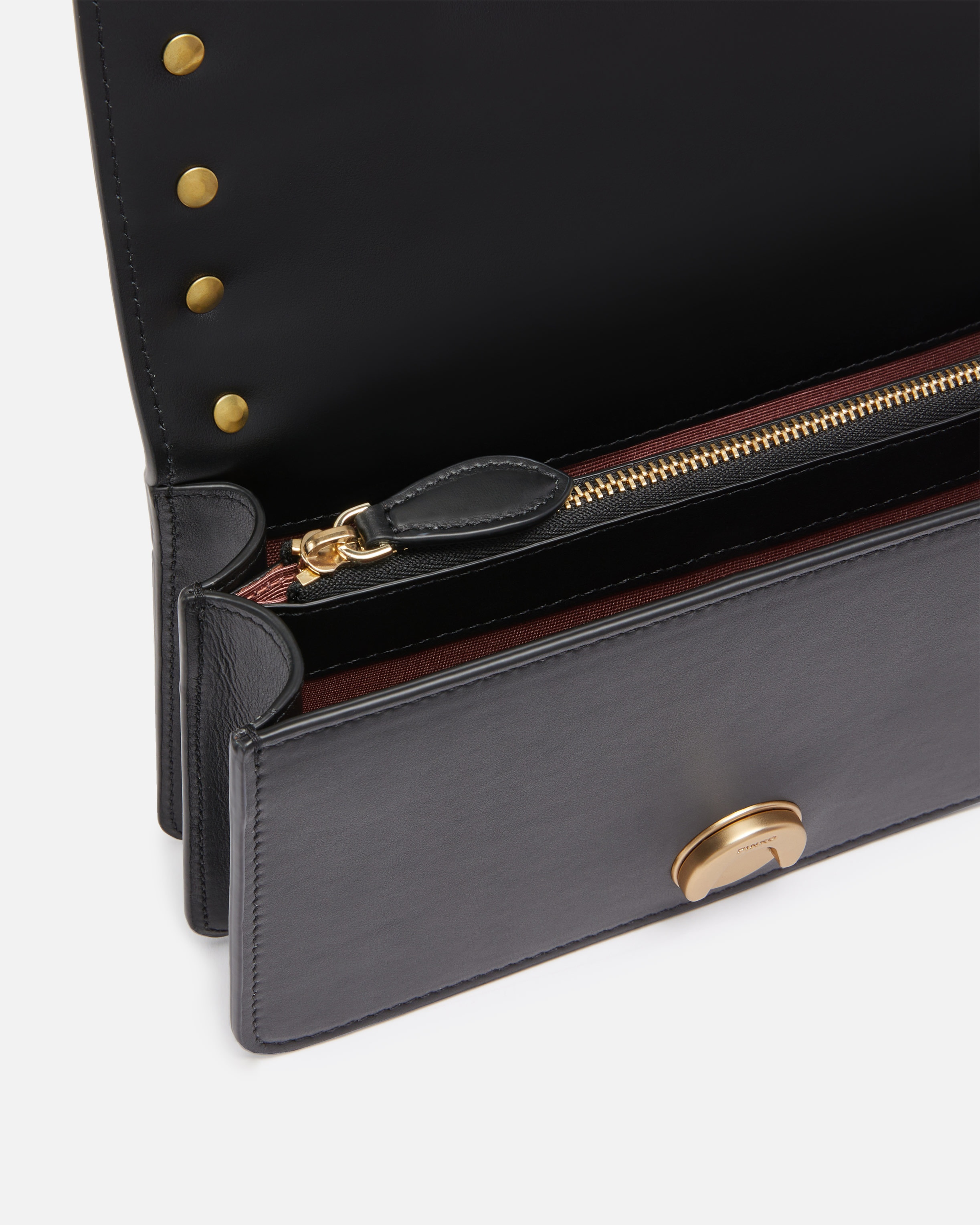 LOVE BAG CROSSBODY BAG WITH MOTHER-OF-PEARL STUDS - 4