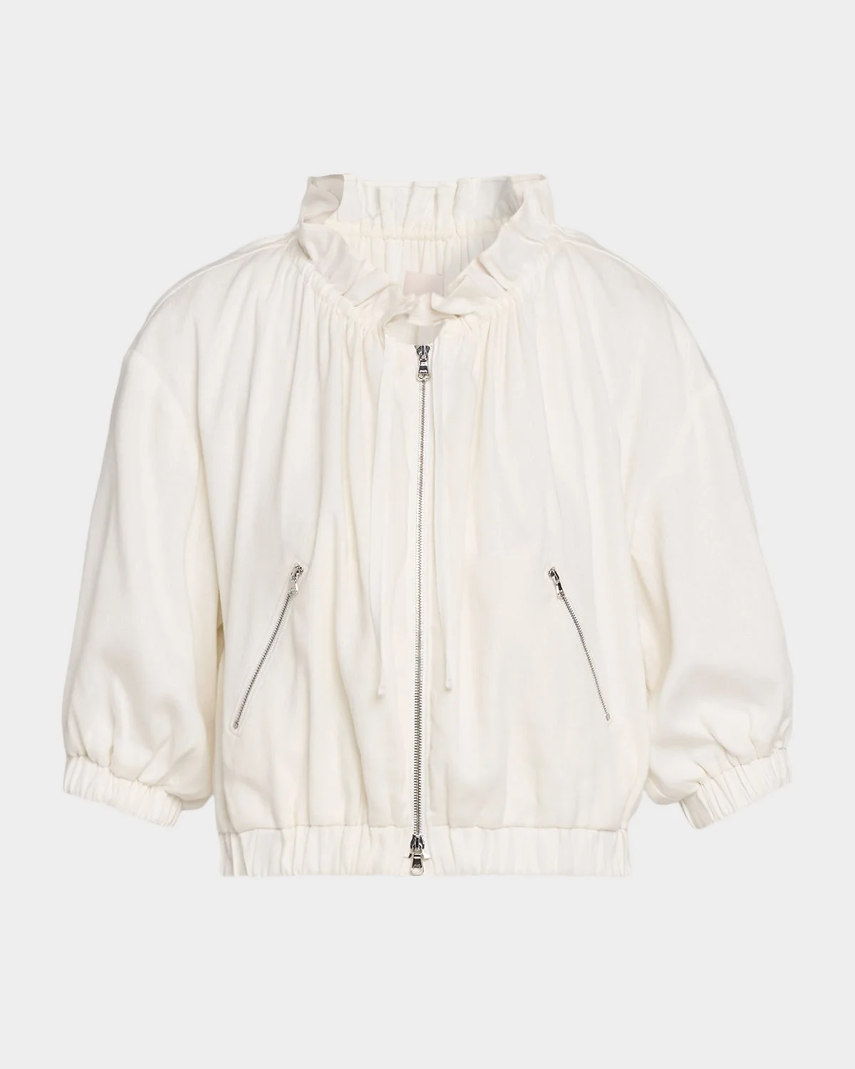 Kaylie Linen-Blend Jacket - 1