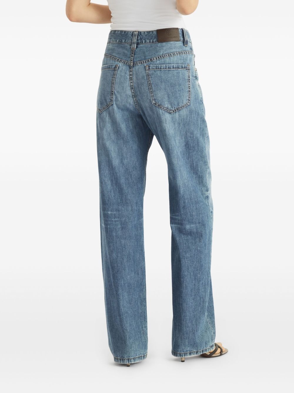 cotton boyfriend jeans - 4