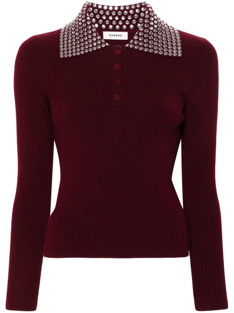 studded knitted top 1