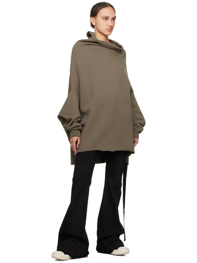 Rick Owens DRKSHDW Gray Shroud Sweatshirt outlook