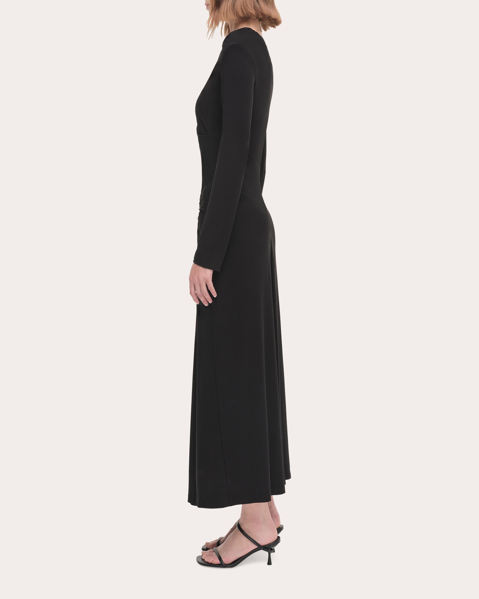 Ferrera Draped Jersey Midi Dress - 3