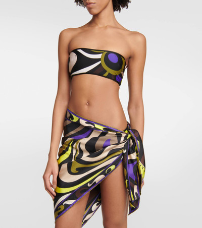 PUCCI Printed silk twill scarf outlook