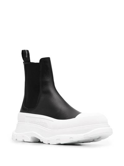 Alexander McQueen chunky sole Chelsea boots outlook