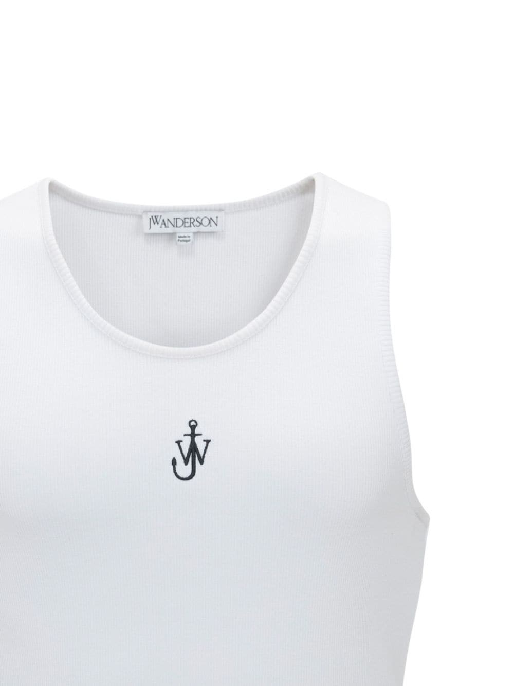 Anchor logo-embroidered tank top - 2
