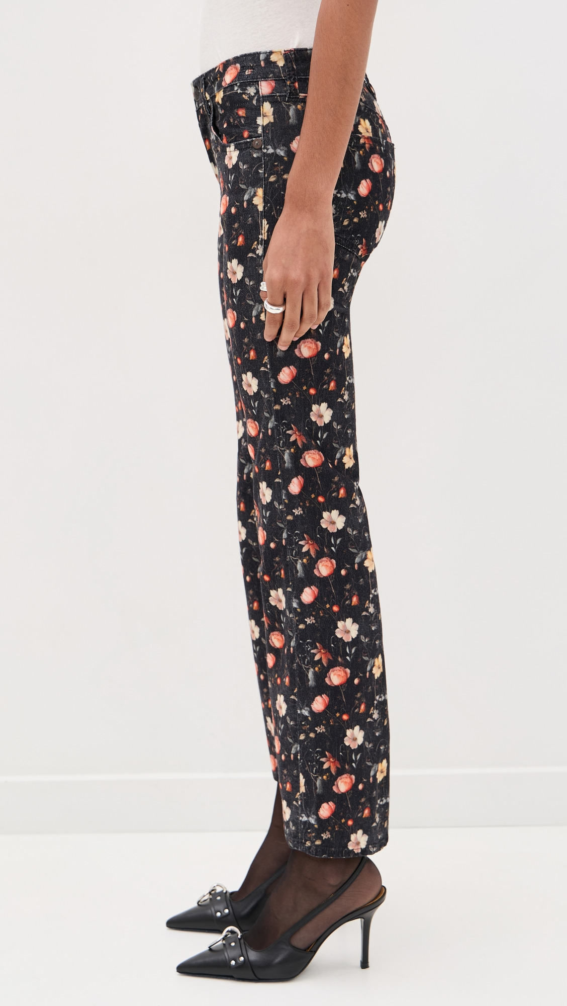Joan Kick Flare Velvet Jeans - 3