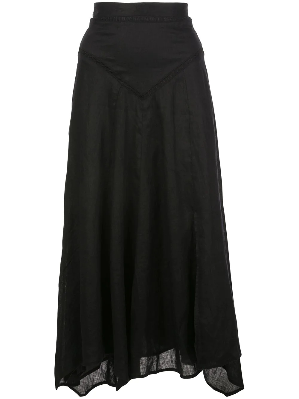 A-line long skirt - 1