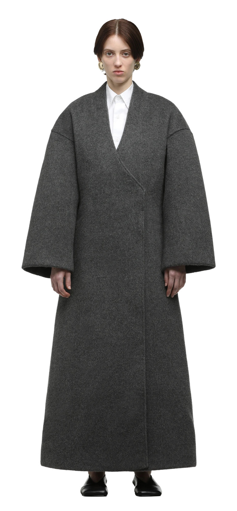 entire studios RONDO COAT BLUE SMOKE outlook