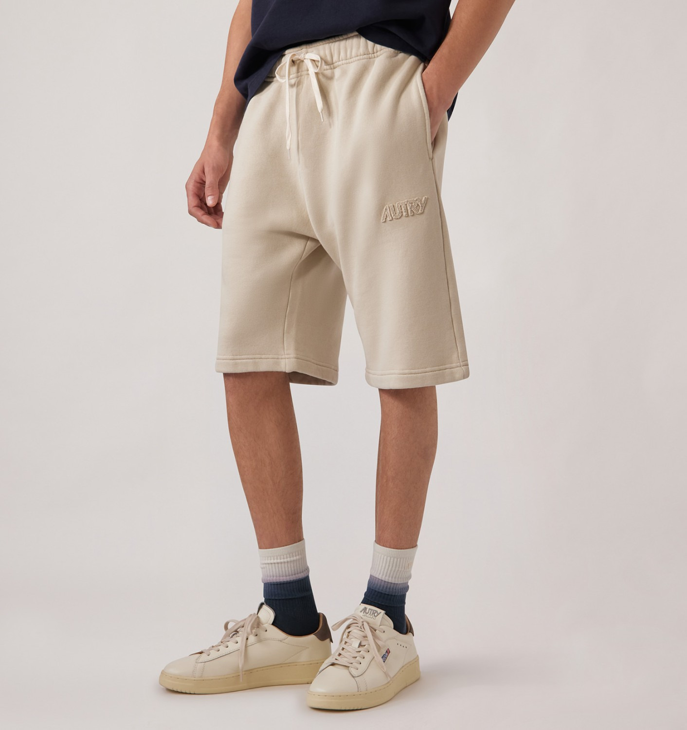 TONAL LOGO SWEATSHORTS MAN - 3