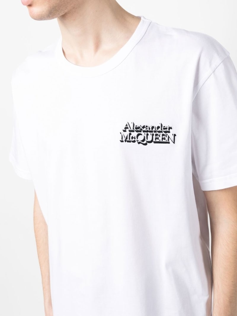 logo-print T-shirt - 5