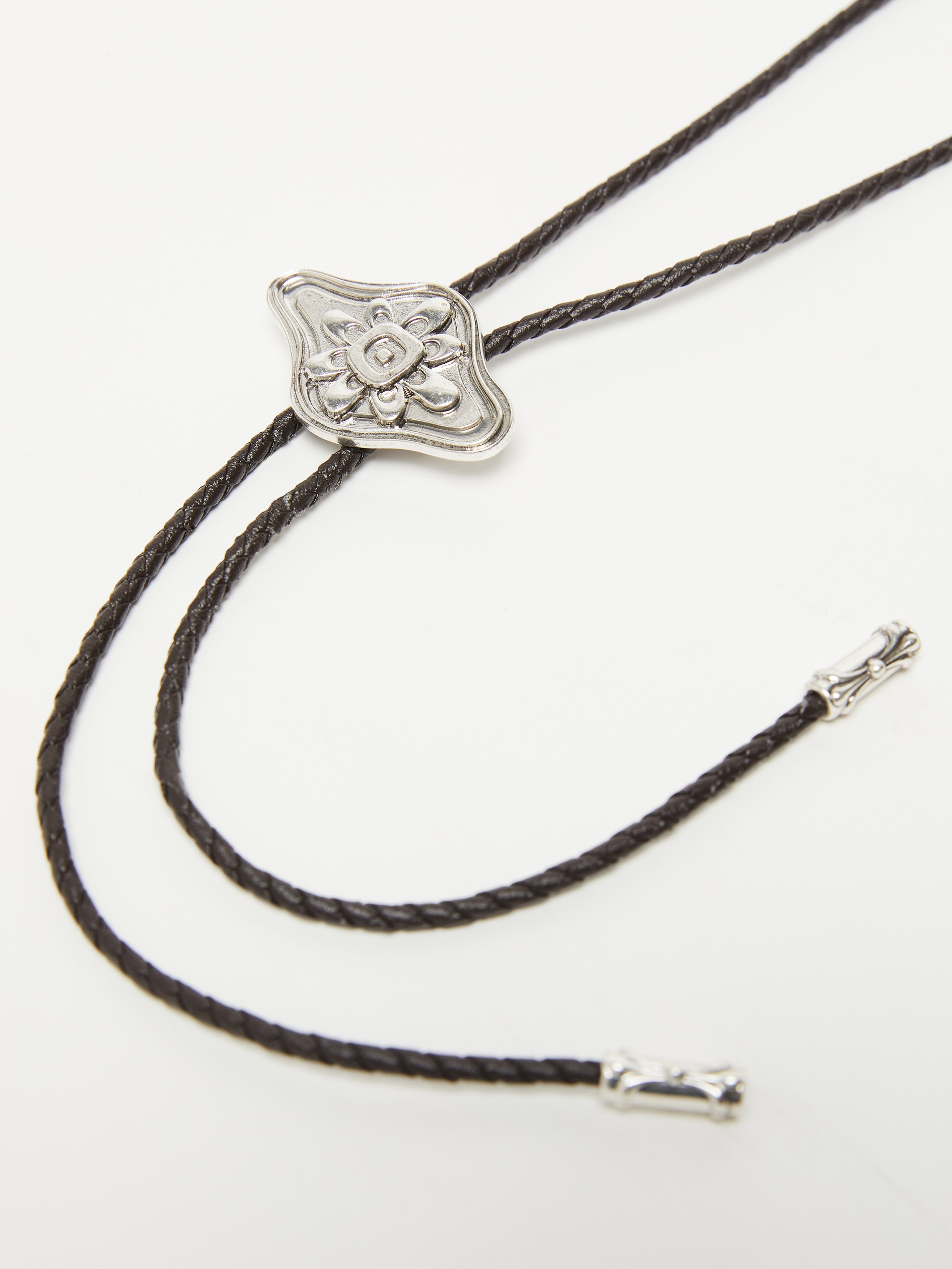 HIEROS Coated fabric bolo necklace - 2