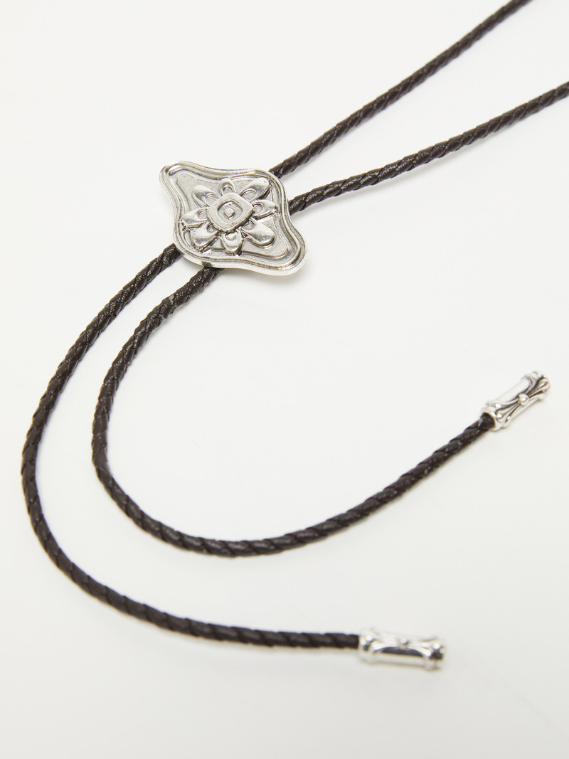 WEEKEND Max Mara HIEROS Coated fabric bolo necklace outlook