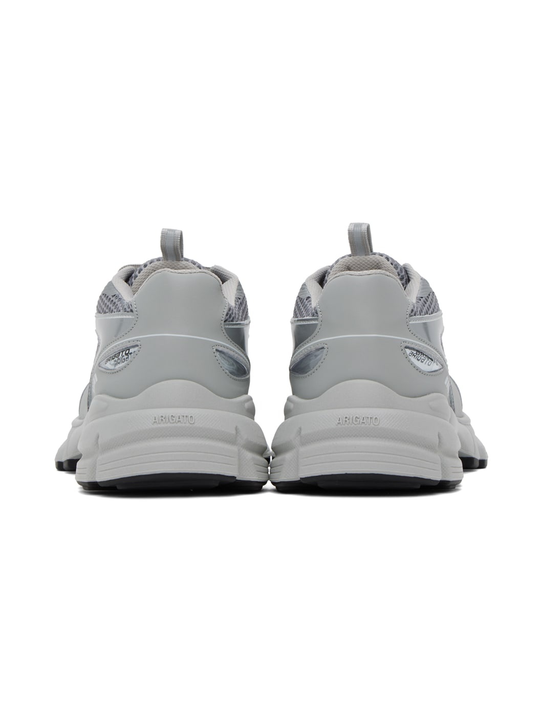 Gray & Silver Marathon Sneakers - 2