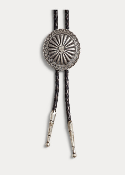 RRL by Ralph Lauren Braided Leather Bolo Tie outlook