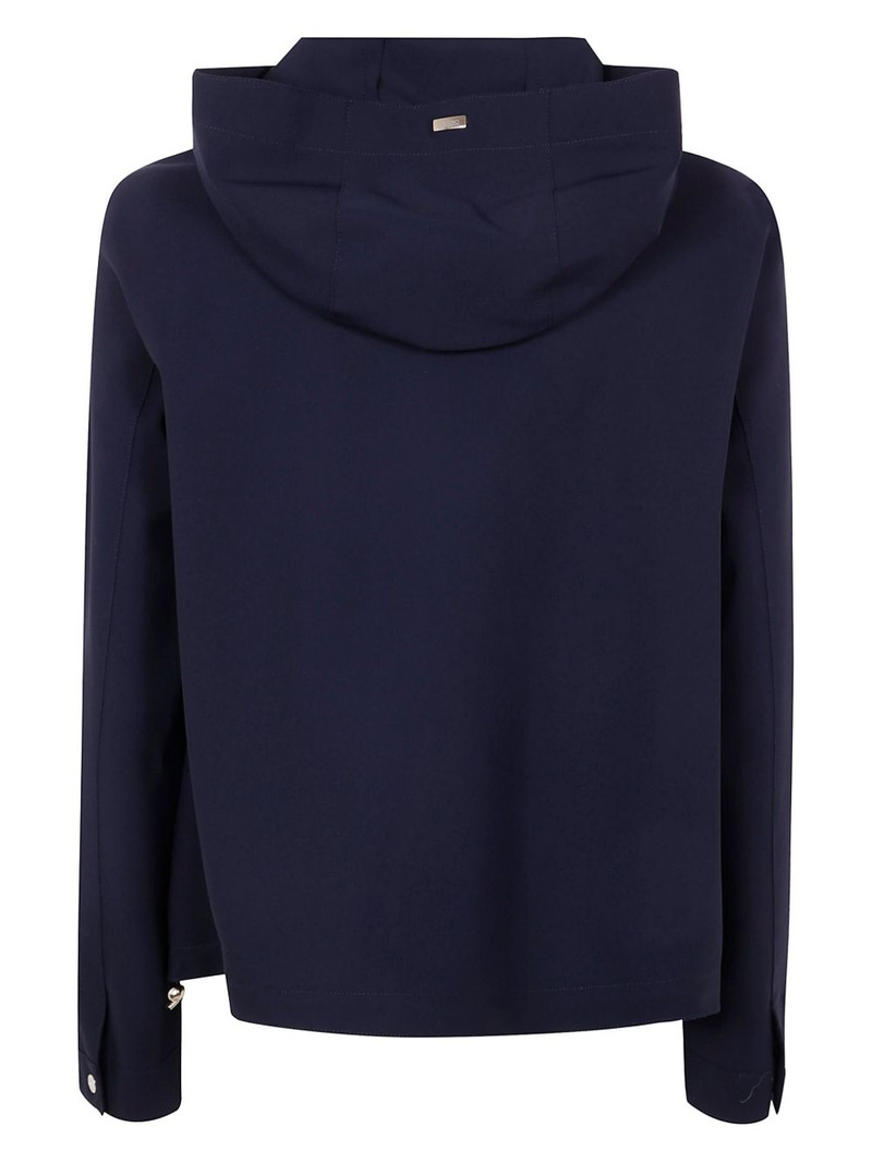 Herno zip-up hooded jacket outlook