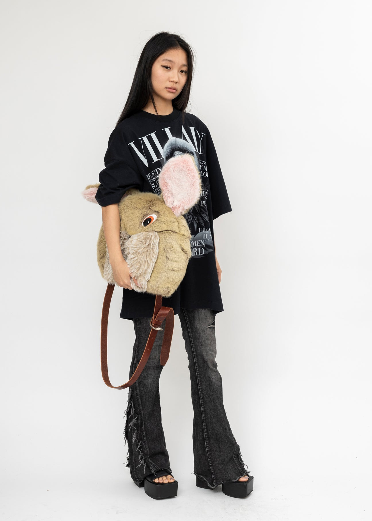 BLACK DOUBLET VILLAIN COVER PRINT T-SHIRT - 5