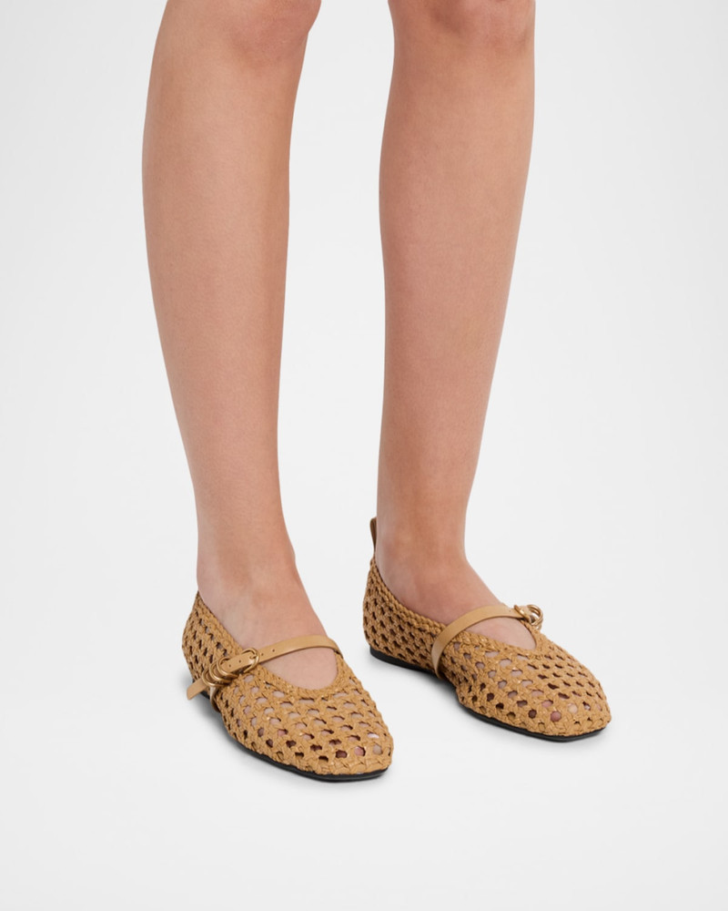 rag & bone Spire Woven Mary Jane Ballerina Flats outlook