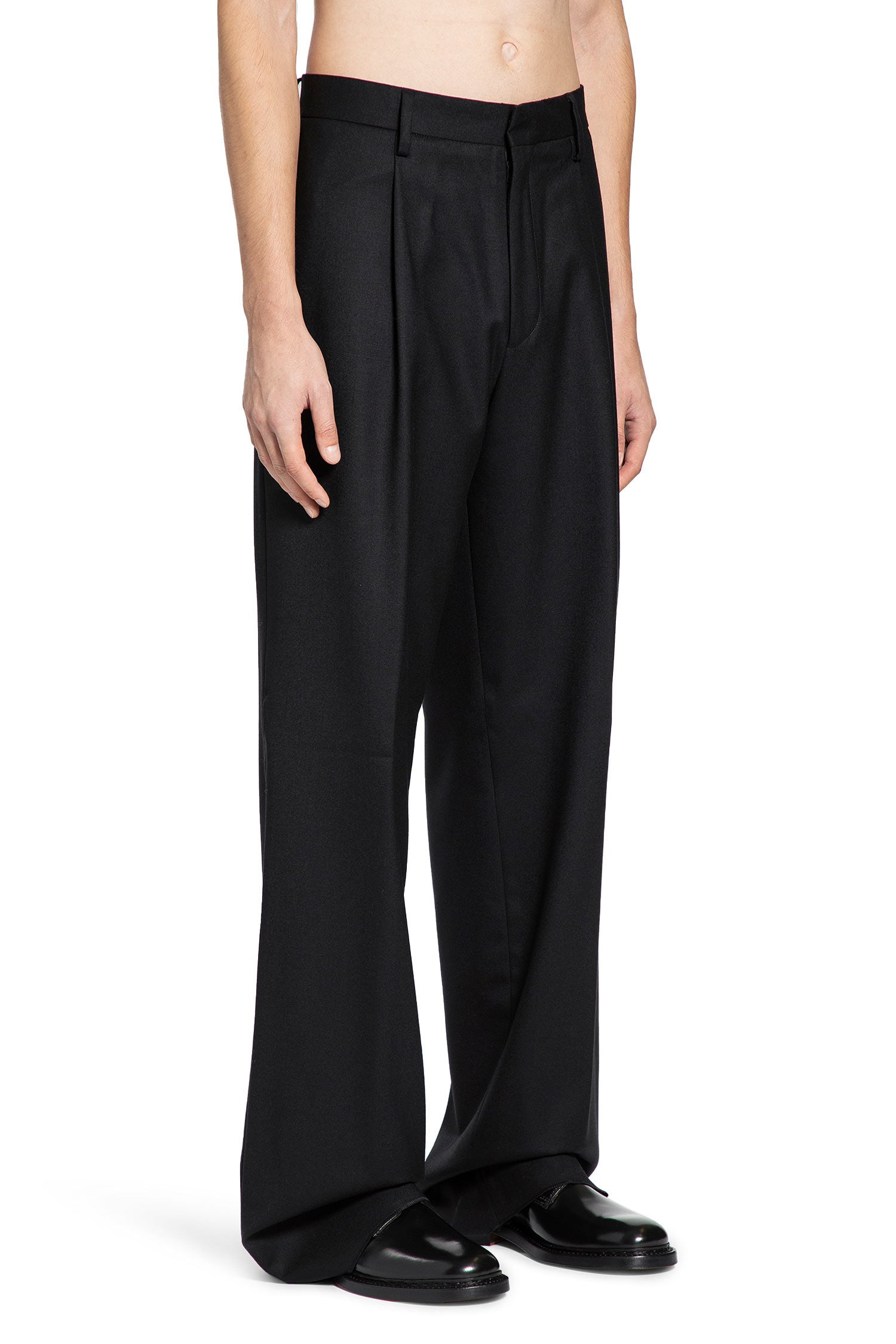 Lardini Man Black Trousers - 2