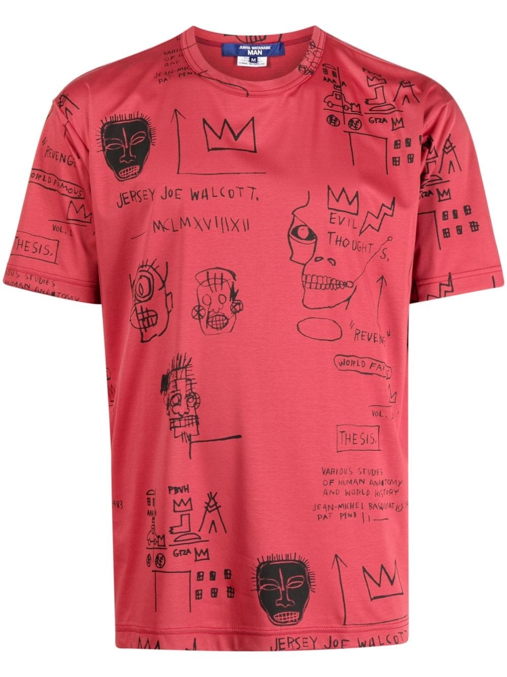 x Basquiat cotton T-shirt - 1