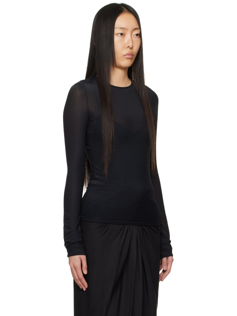 GAUGE81 Black Marsa Long Sleeve T-Shirt outlook