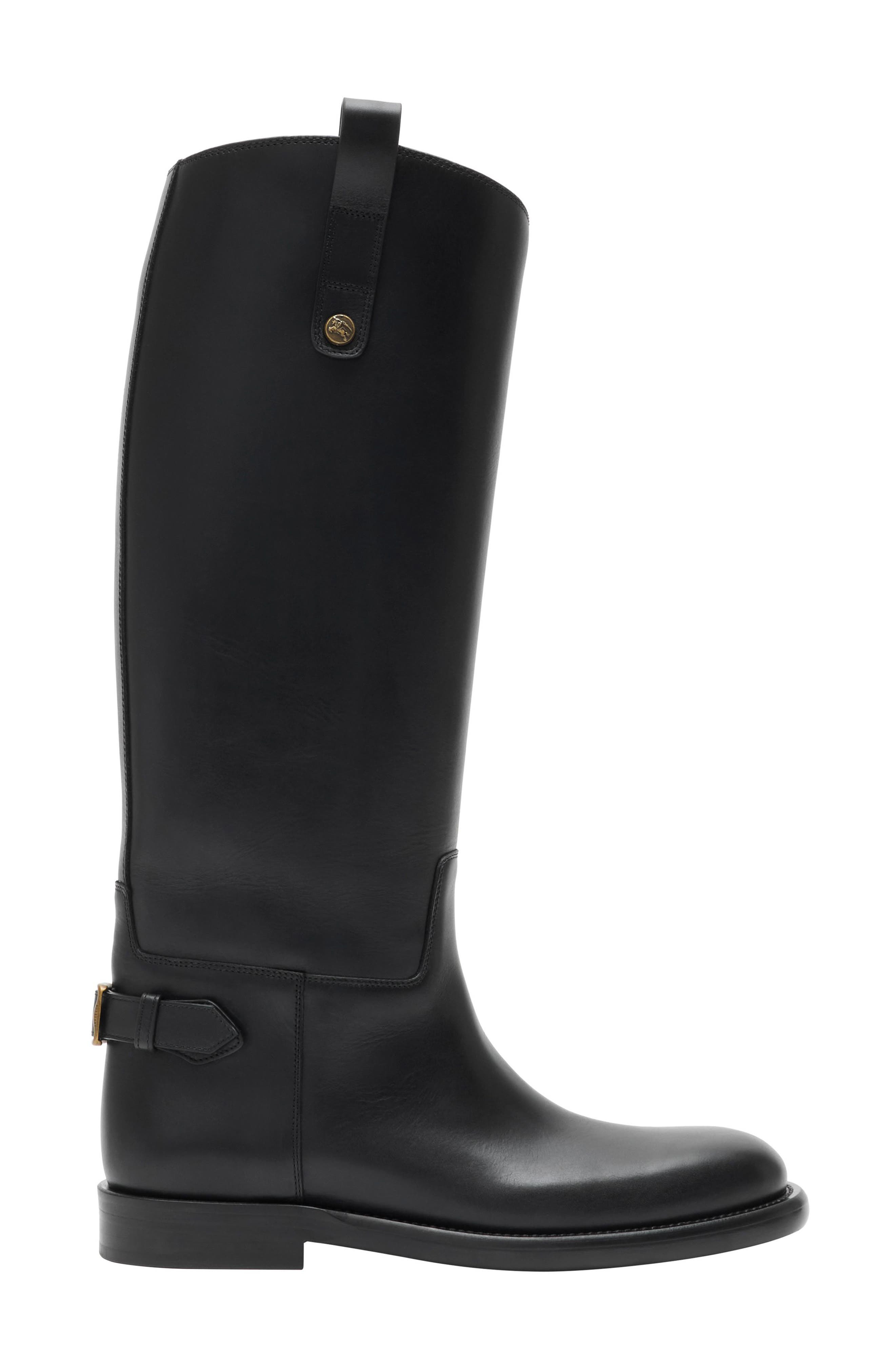 burberry Cavalier Riding Boot in Black at Nordstrom - 1