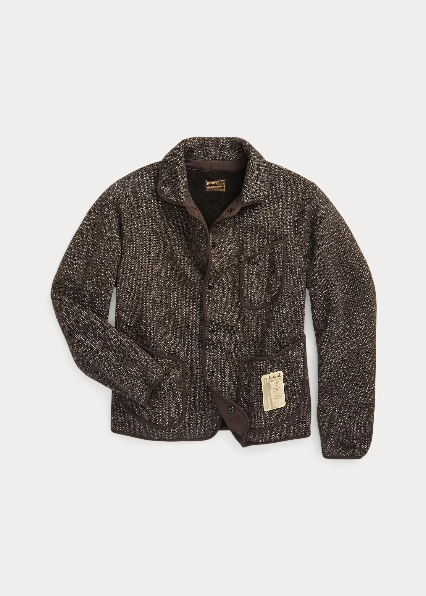 RRL by Ralph Lauren Wool-Cotton Jacket | REVERSIBLE