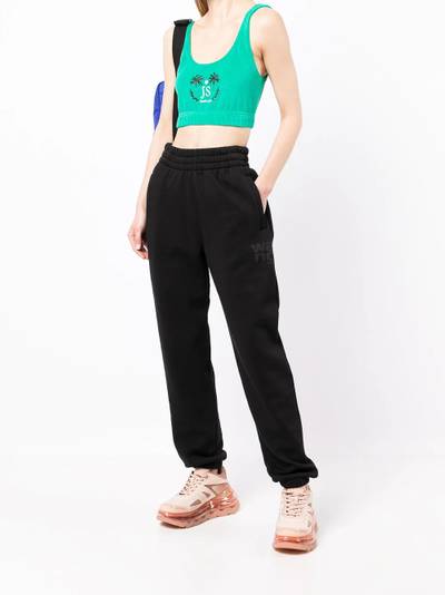 Joshua Sanders terry-cloth effect cropped top outlook
