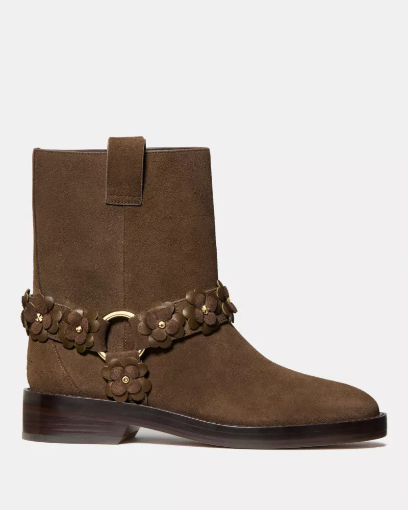 Spade Flower Garden Moto Boot 1