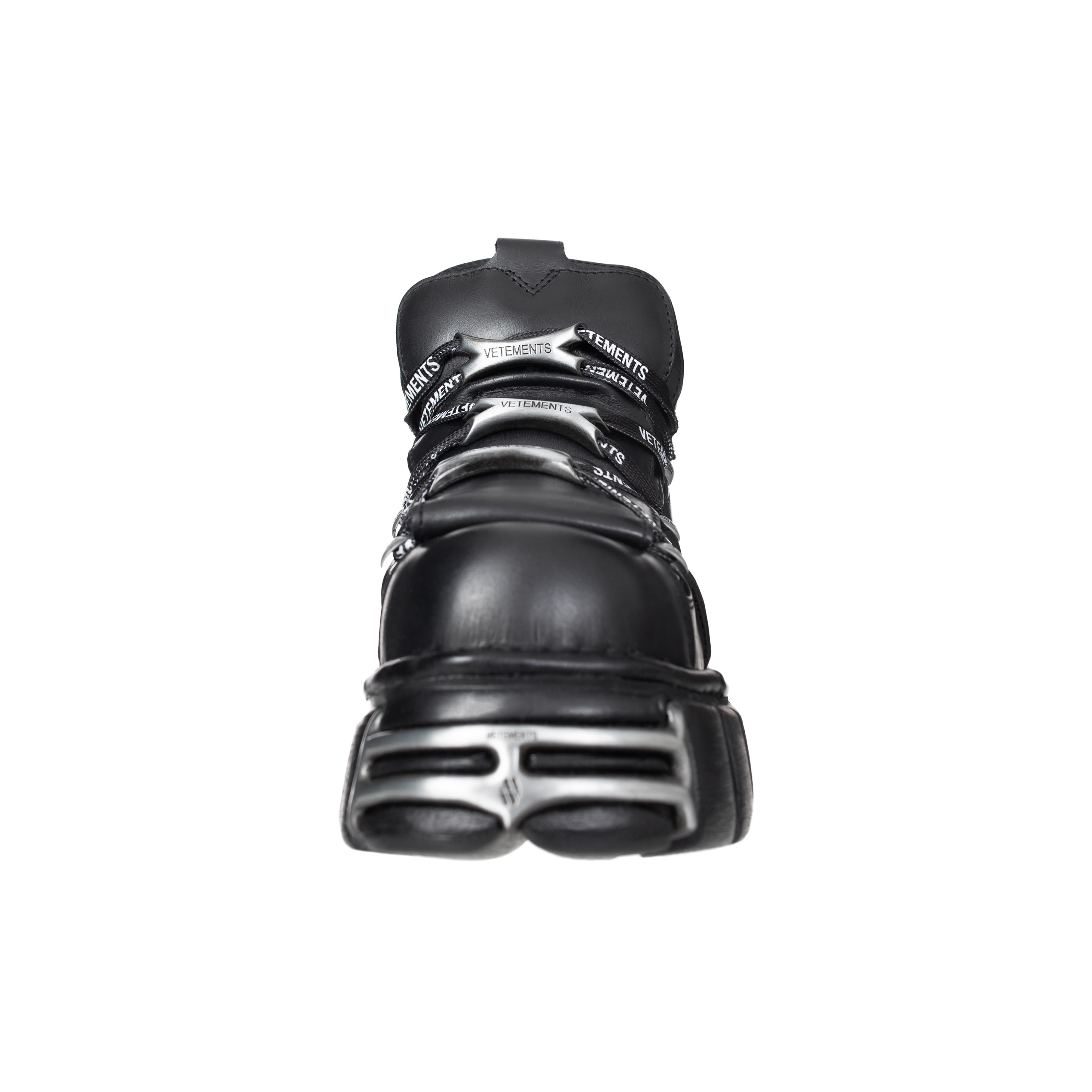 VETEMENTS X NEW ROCK PLATFORM BOOTS - 5