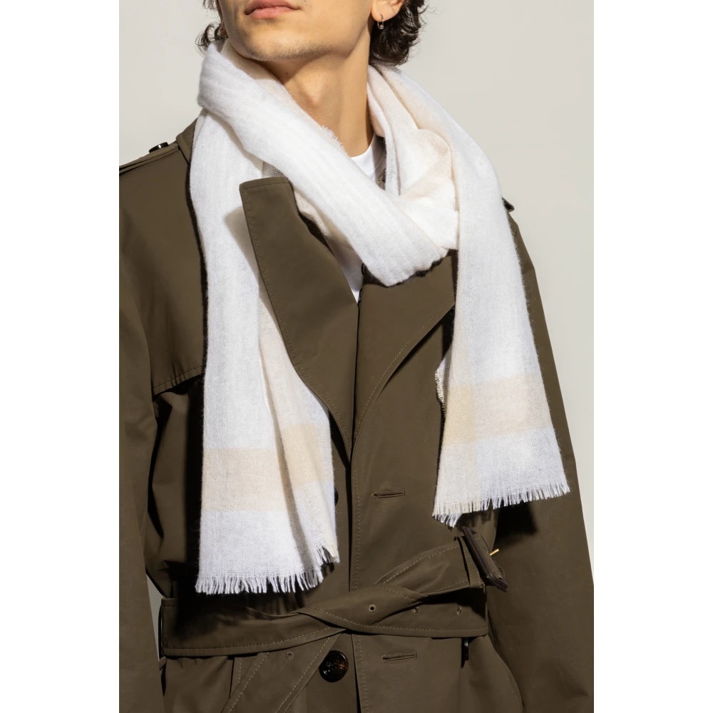 Moschino CASHMERE SCARF WITH LOGO | miinto | REVERSIBLE