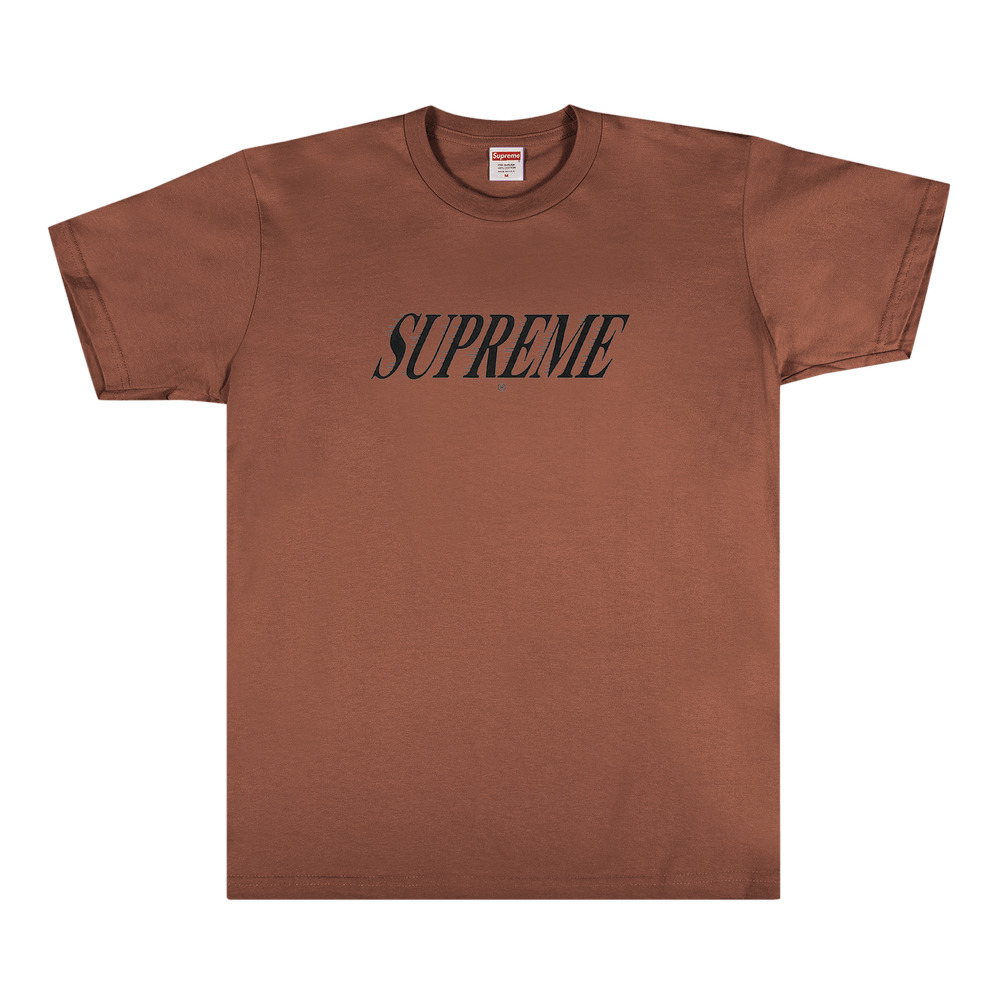 Supreme Slap Shot Tee 'Brown' - 1