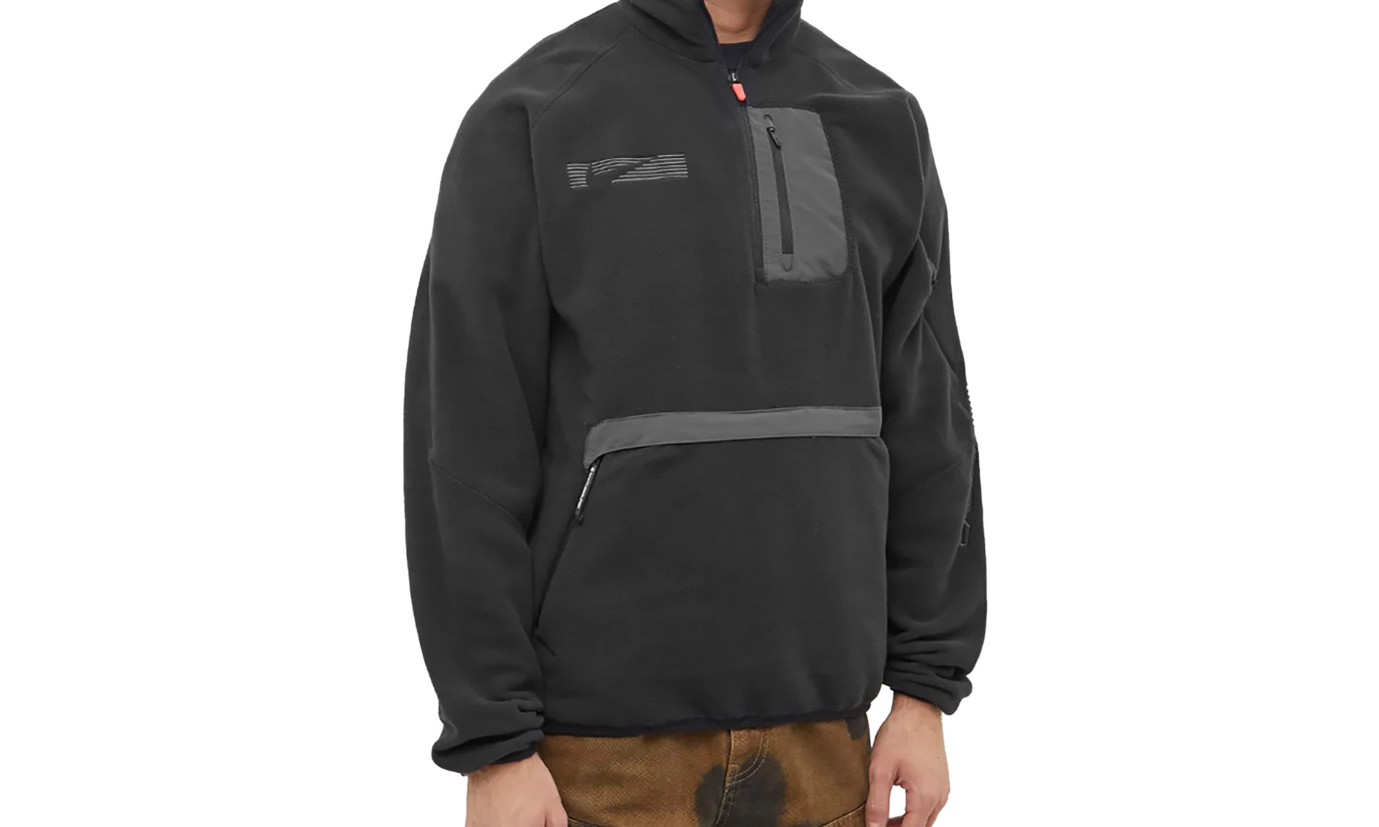 CACT.US CORP M NRG BH Quarter Zip Jacket "Black" - 2