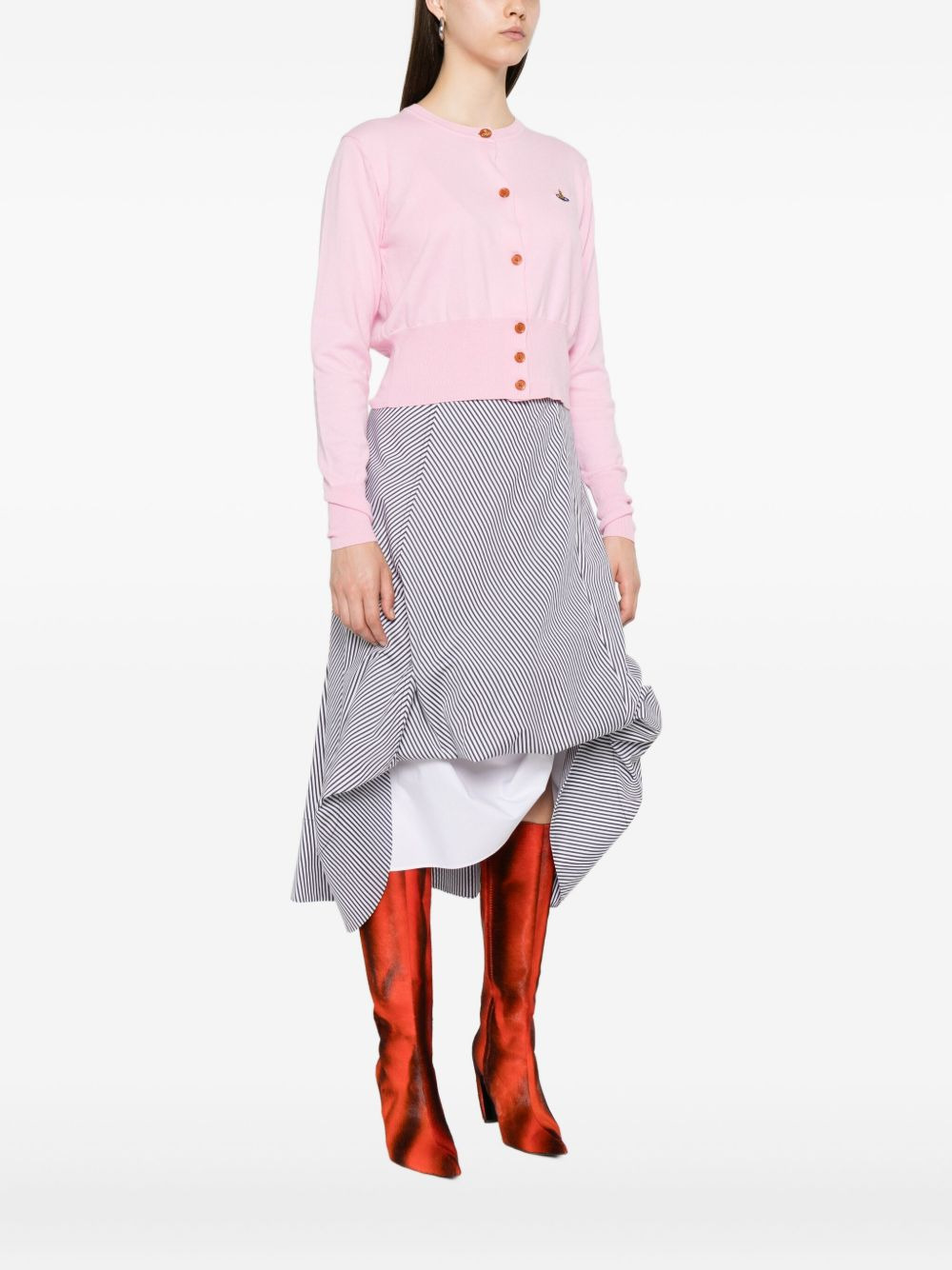 Bea orb-embellished button cardigan - 3