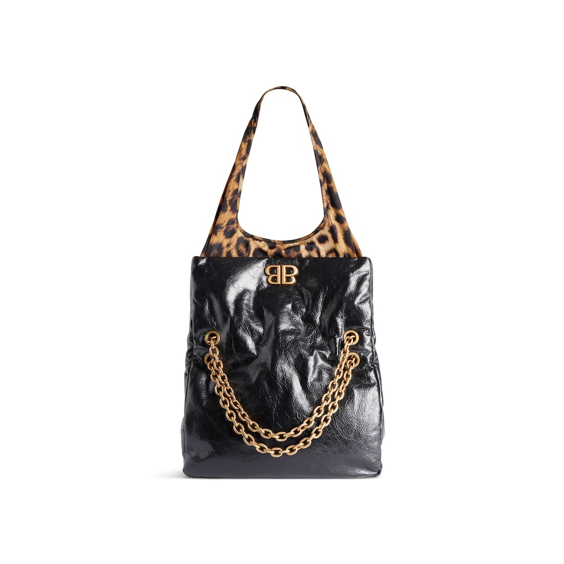 Women's Monaco Small Chain Bag Plus in Black - 1