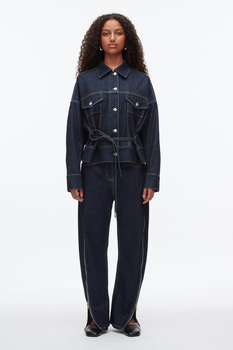 3.1 Phillip Lim Denim Boxy Jacket outlook