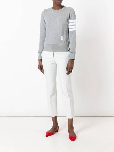 Thom Browne 4-bar stripe sweatshirt outlook