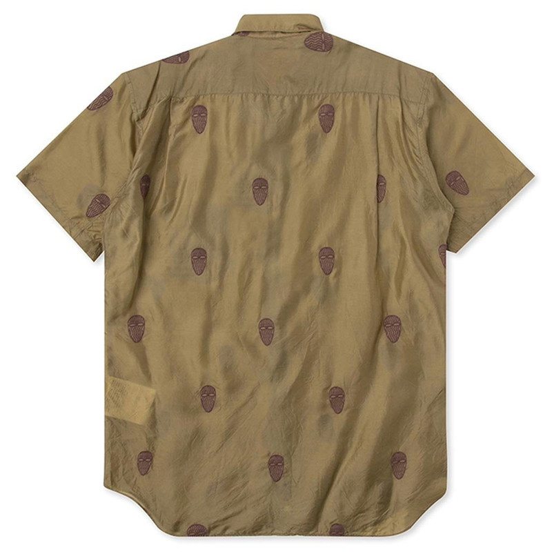 Comme des Garçons SHIRT COMME DES GARCONS SHIRT MASK EMBROIDERED - KHAKI outlook