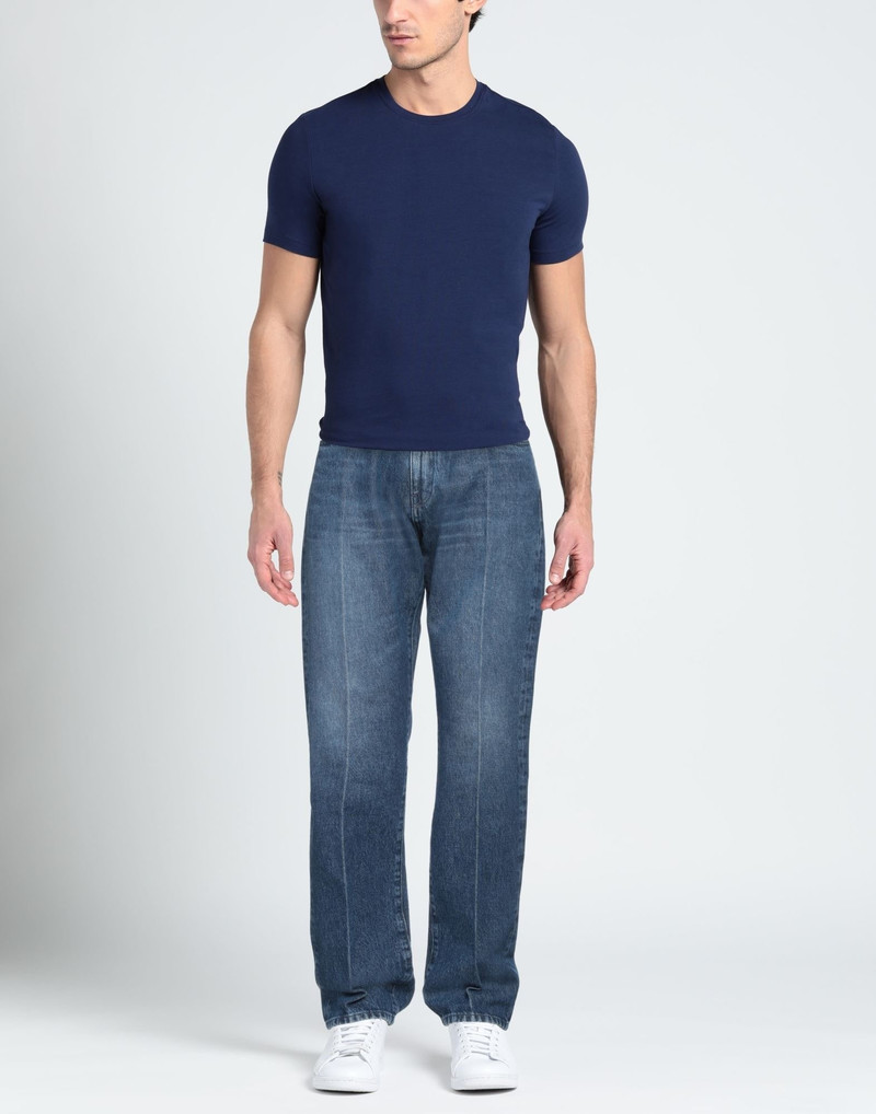 VERSACE Blue Men's Denim Pants outlook